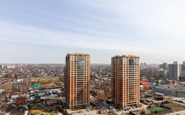 Квартира с потрясающим видом на город с 21 этажа