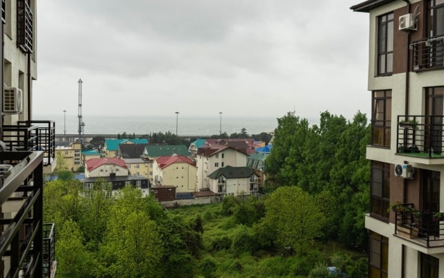 Апартаменты стильные Морент 25 кв. м на 7 этаже в ЖК «Сорренто Парк»