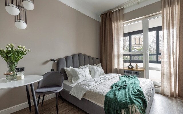 Квартира Студия Relax с балконом PITER APARTMENTS на Лиговском