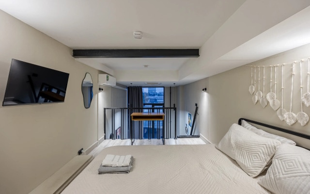 Апартаменты студия, 37 м², 3 кровати