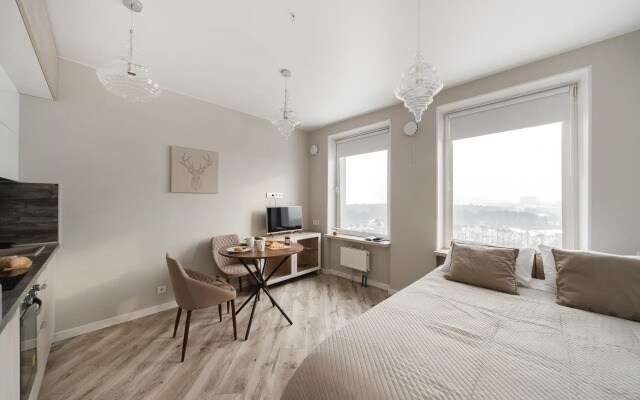Апартаменты SMART LOFTS | Forest View на 13 этаже с видом на Останкинскую башню