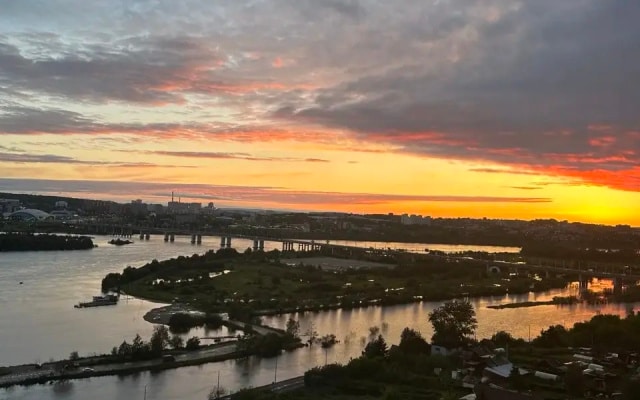 Квартира Просторная с видом на Ангару