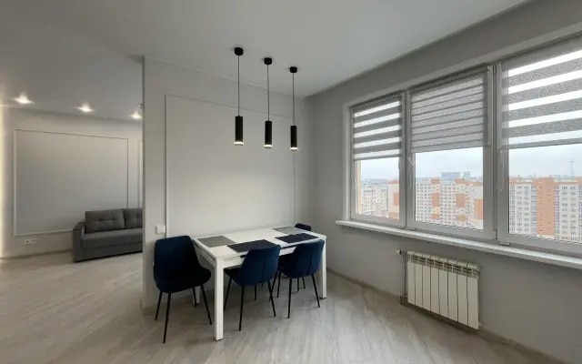 Квартира 2к Уник Апарт Голубика рядом с Московской площадью Лдк и Кузбасс Ареной