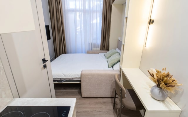Квартира Квартира-студия, 18 м², 1 кровать