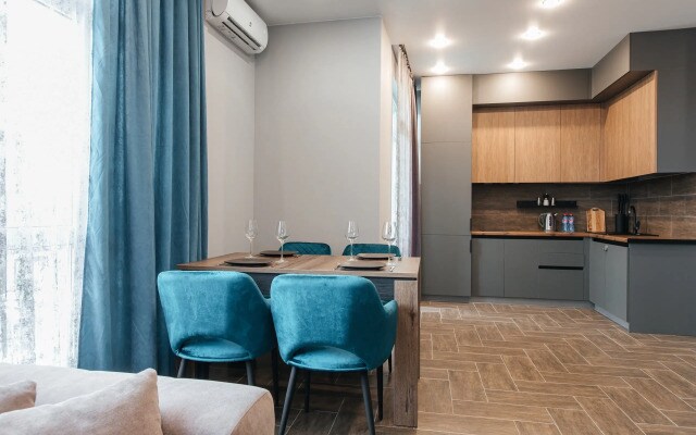 Апартаменты Red Apartments Арт Лайт Сити Кондо