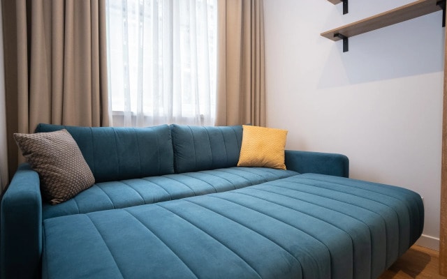 Апартаменты RED APARTMENTS Арт Лайт Сити апартамент Холидей
