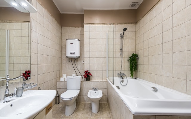 Квартира GM Apartments с видом на МИД