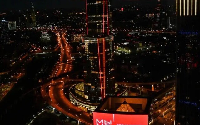 Апартаменты с видом на башни Москва-Сити