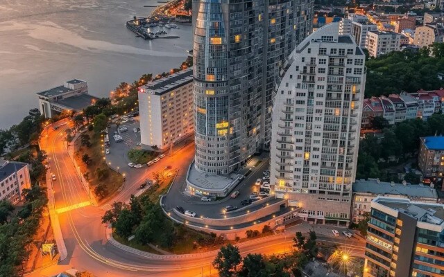 Апартаменты Central Point Панорамный балкон