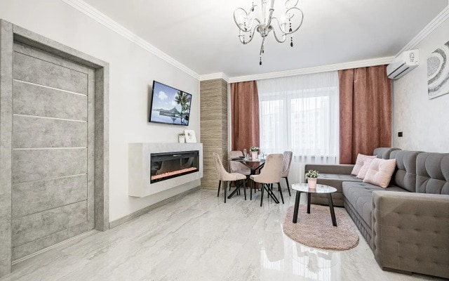 Апартаменты MGApartment 3 спальни с камином и джакузи