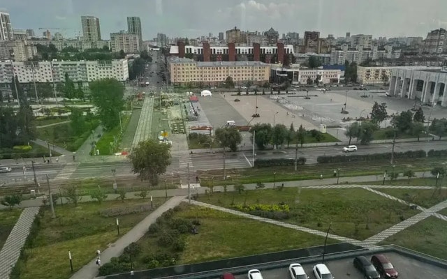 Квартира в центре города с видом на фонтаны