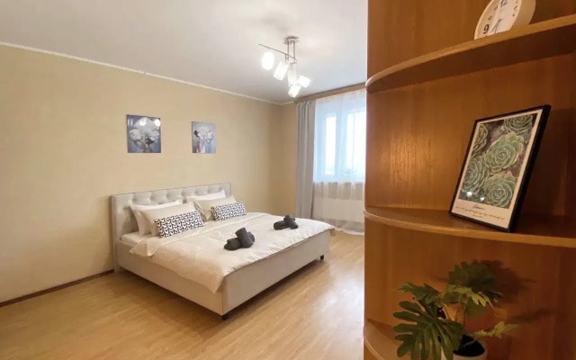 Квартира Top Rooms: Однокомнатная у метро Дубровка
