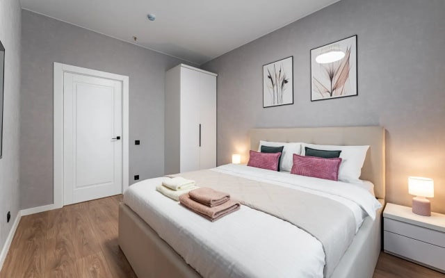 Квартира 1-к., 46 м², 3 кровати