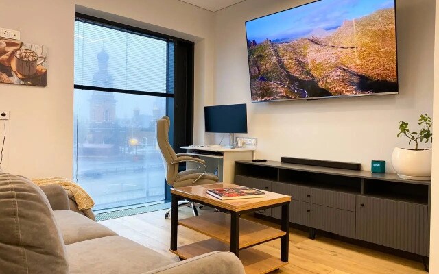 Квартира KatrinRent Business Family Suite с Панорамными Окнами
