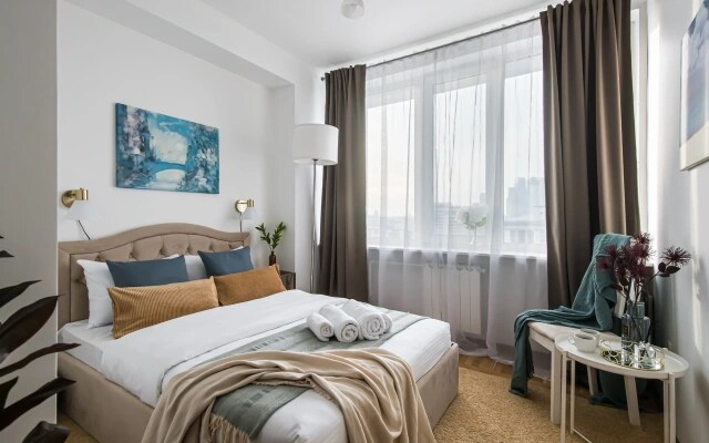 Квартира GM Apartments с Видом на Новый Арбат и Moscow City