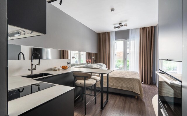 Апартаменты 3Roomz с бассейном и спортзалом