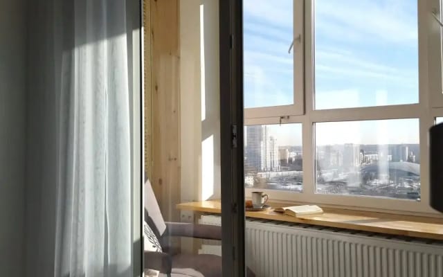 Квартира в центре Челябинска с шикарным видом на город