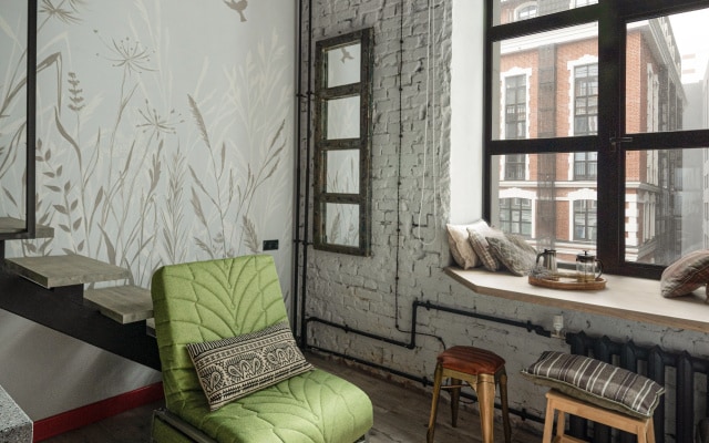 Квартира Moscow Deluxe Apartments Soho Bohemian Loft