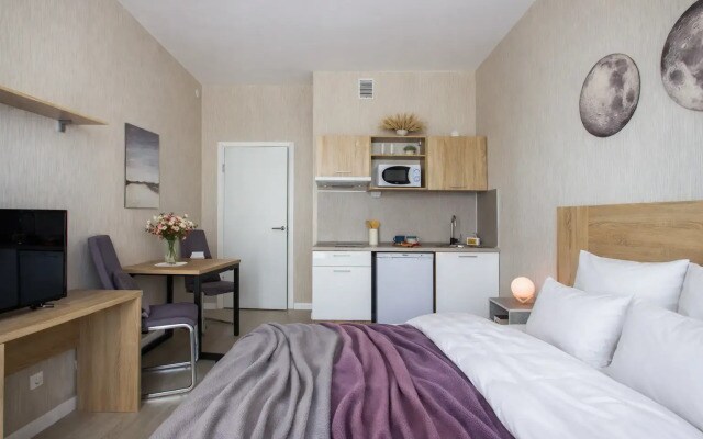 Апартаменты Студия Natalie Apartments Пулковское шоссе 14с6