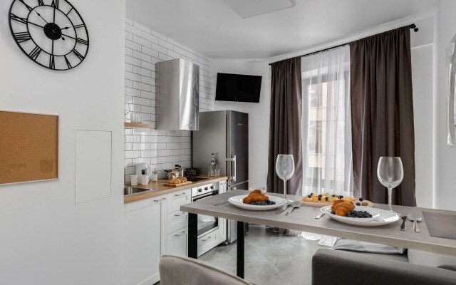 Апартаменты SMART LOFTS | Silver | С отдельной спальней в ЖК бизнес-класса у метро