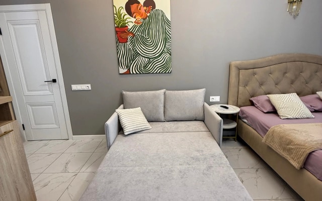 Cтудия на 25 этаже с панорамным видом