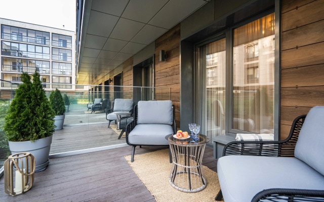 Апартаменты 3Roomz с бассейном и спортзалом