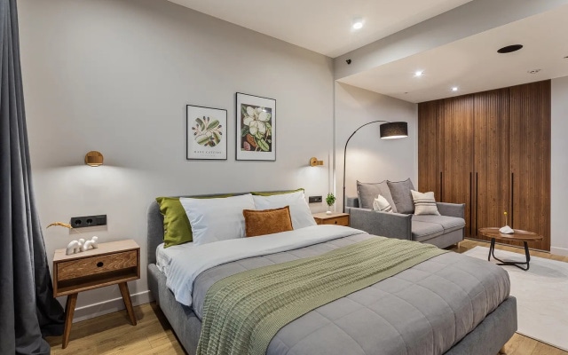 Квартира Room2day Olive с видом на закаты