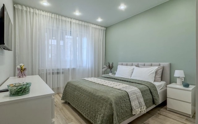 Квартира Green FOX в центре – 3 кровати и рабочие места