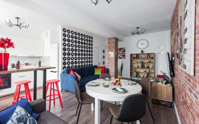 Квартира GM Apartments в стиле Рок-н-ролл с видом на Кремль
