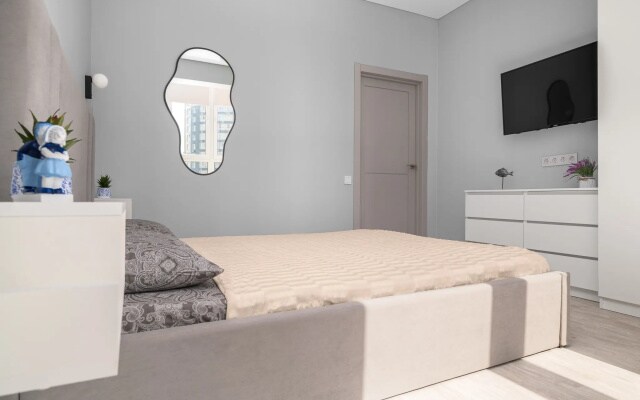 Квартира GoodTimeApartments с видом на реку Кубань