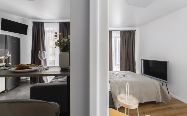 Апартаменты SMART LOFTS | Silver | С отдельной спальней в ЖК бизнес-класса у метро