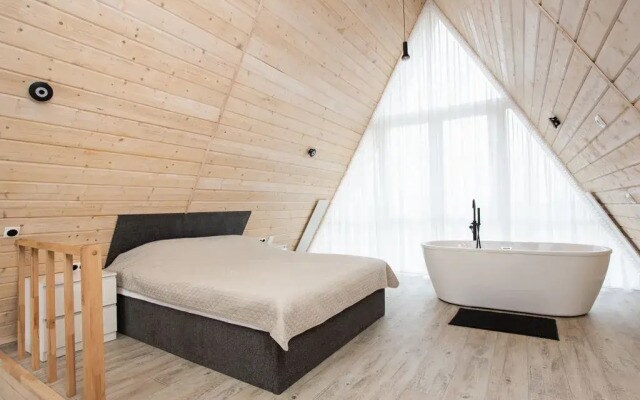 Частный дом А-Фрейм 120 м²