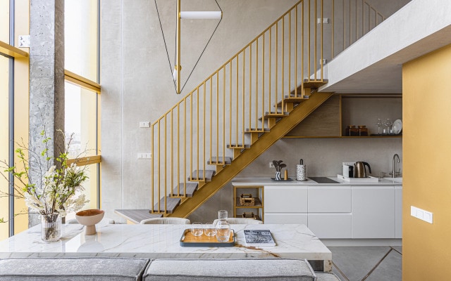 Апартаменты Studio36 Suites Павелецкая Gold Penthouse