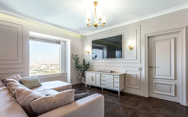 Апартаменты SMART LOFTS | Grace | 46 этаж | Премиум-апартамент с видом на Москву