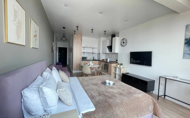 Апартаменты SMART LOFTS | Scandinavia | Вид с 21 этажа | ЖК бизнес-класса у метро Дмитровская