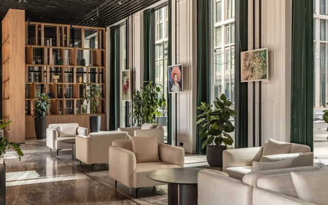 Квартира Moscow Deluxe Apartments Grand Residence SLAVA
