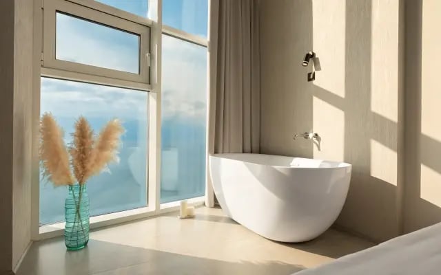 Апартаменты Двухкомнатный пентхаус с ванной и видом на море by Panorama Suites Group