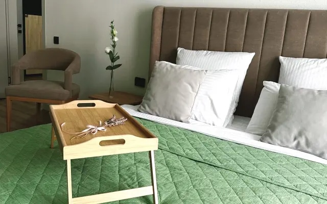Квартира посуточно на Джигкаева, кровать Queen Size!