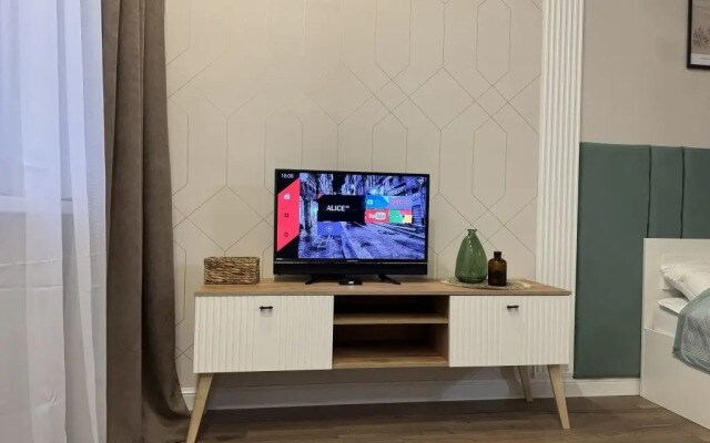 Квартира студия с панорамным видом на город