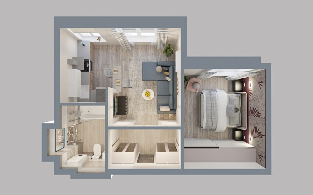 Квартира GM Apartments Двухкомнатные у Красной площади