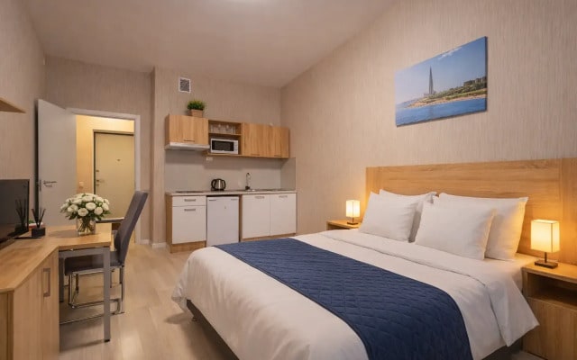 Апартаменты Студия Natalie Apartments Пулковское шоссе 14с6