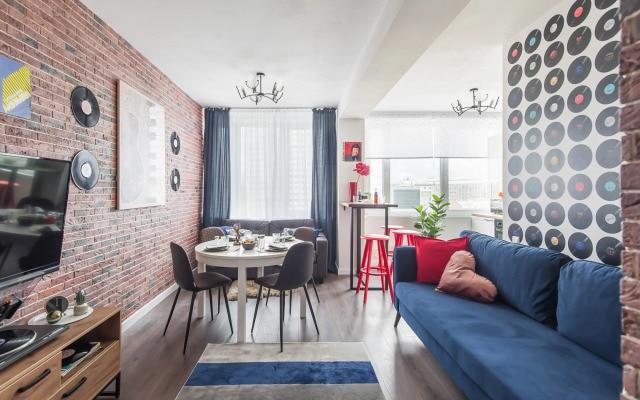 Квартира GM Apartments в стиле Рок-н-ролл с видом на Кремль