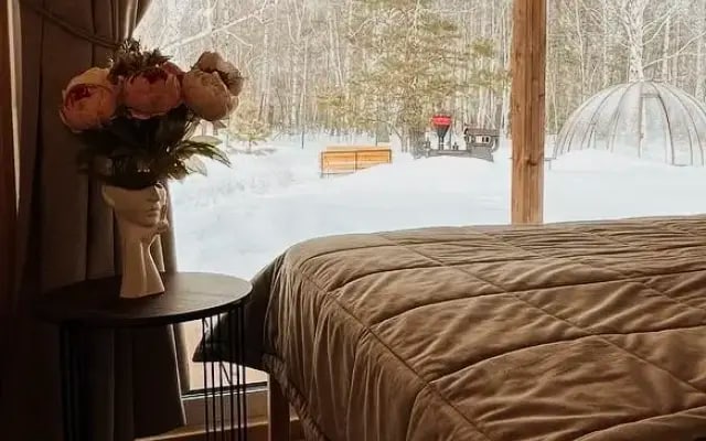 Частный дом Загородный дом в окружении леса