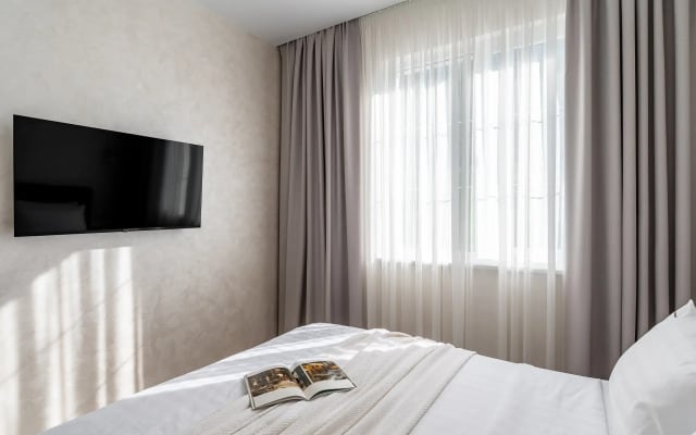 Апартаменты Red Apartments Арт Лайт Сити Фрост