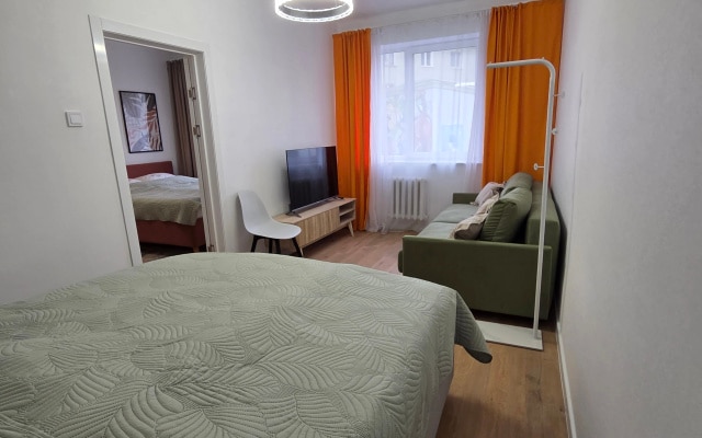 Квартира 2к (6 мест) в историческом районе Амалиенау