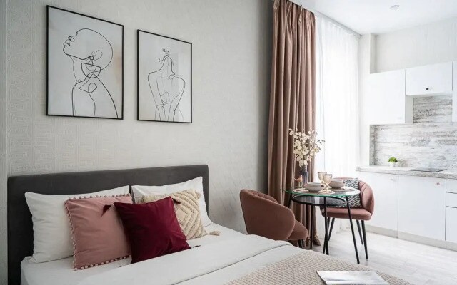 Апартаменты White Studio от Сети Good Vibes Apartments