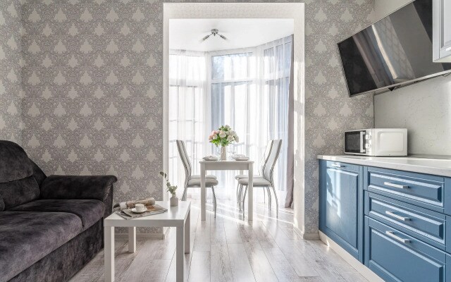 Апартаменты Дом у Дендрария Red apartments Сальвия
