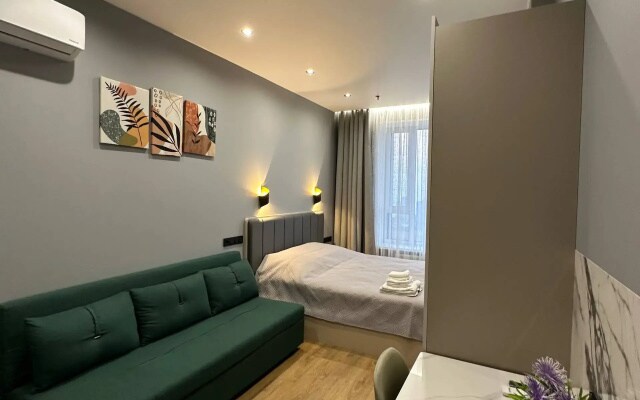 Квартира студия, 25 м², 2 кровати