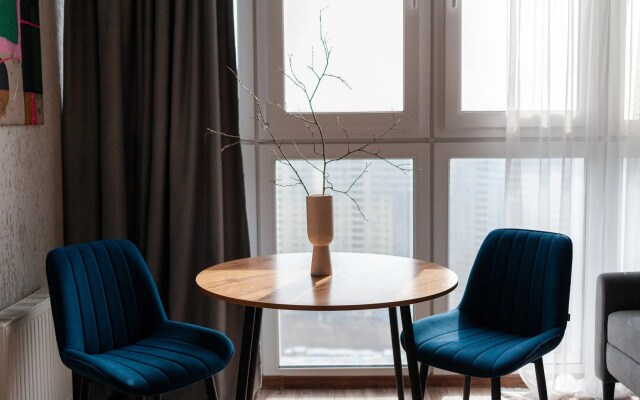 Апартаменты RentPlaza в центре в ЖК Арго на Ново-Садовой 201Б