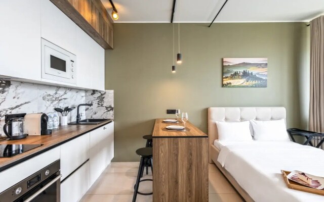 Апартаменты Студия с Видом на Город Elite Apartments